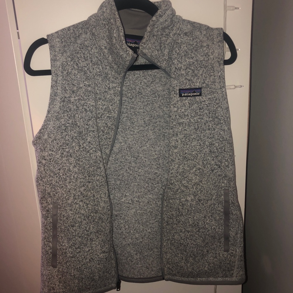 Heathered Gray Patagonia Vest